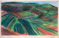 Galillee hills
crayon
